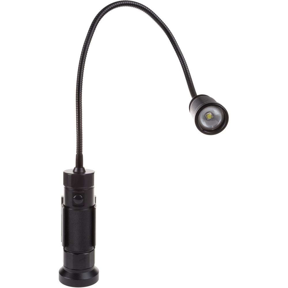 image:imageStalwart CREE LED Work Light  550 Lumen Magnetic Light Lamp with Flexible Gooseneck  Portable LED Lamp for Sewing Crafting or Workbench BlackMagnetic