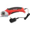 image:imageCordless Electric Scissors with Two Blades  Fabric Leather Carpet Cardboard and Box Cutter  36V LithiumIon Rechargeable Battery by Stalwart RedRed