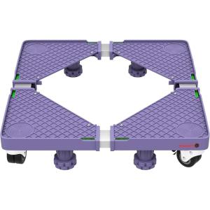Adjustable Dolly Cart – Appliance Roller with Telescoping Base and Locking Caster Wheels – 220lbs Weight Capacity – Moving Supplies by Stalwart(1100 lbs  4 ft)