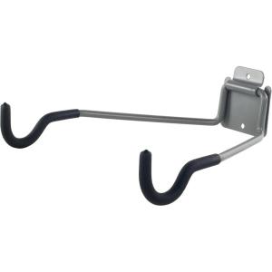 Bike Wall Mount – EVA Foam Padded Bicycle Hooks with 50lb Capacity – Flip-Up Garage Bicycle Rack for Mountain, Road, and Kids Bikes by Rad Sportz