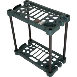 Garden Tool Organizer – Utility Rack, Holds Yard Tools – Garage Organizers and Storage Home Essentials by Stalwart – 40 Yard Tools, UNIT(30 Tool Storage)